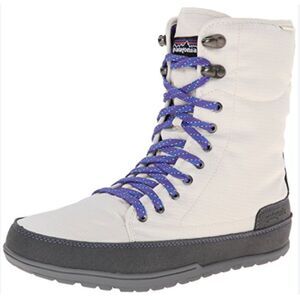 Patagonia Activist Puff High Waterproof Boot Insulated Cream Snow Women's 8